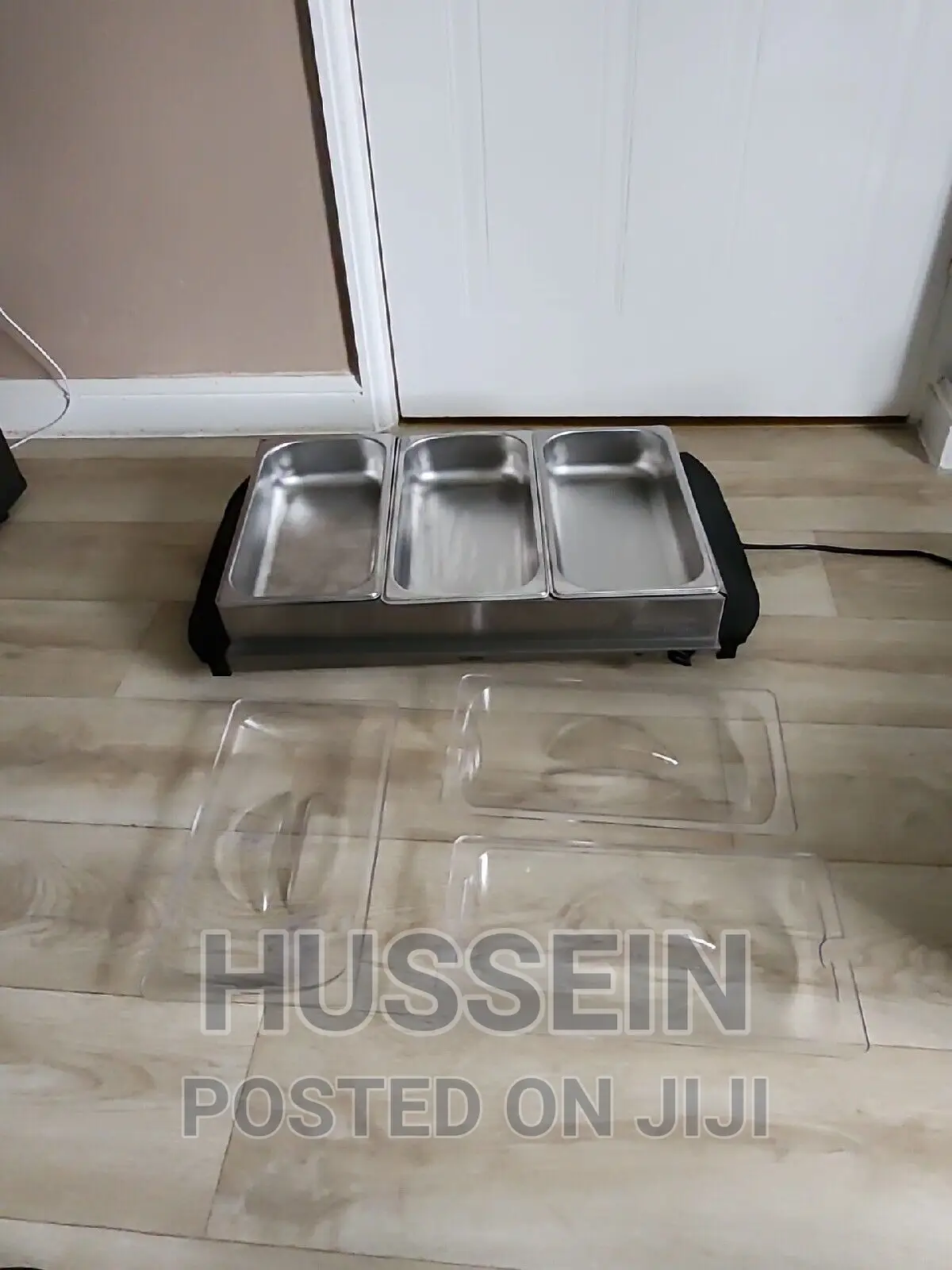 3 Tray Buffet Warmer Server Warming Tray