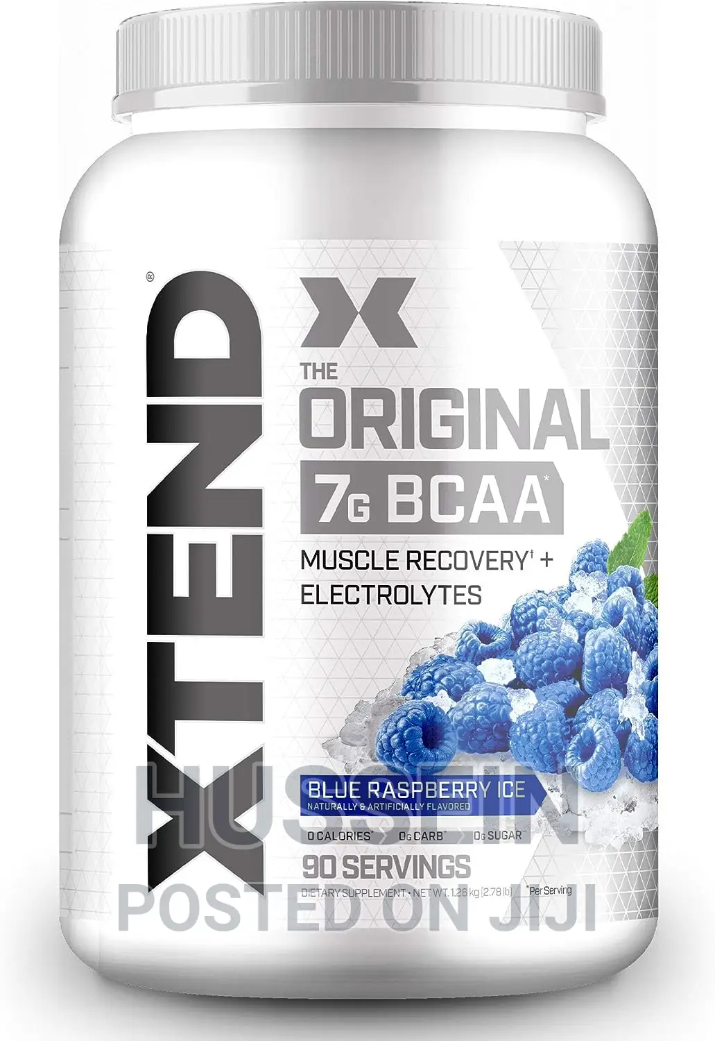 Scivation Xtend Original BCAA, Blue Raspberry Ice, 90 Servin