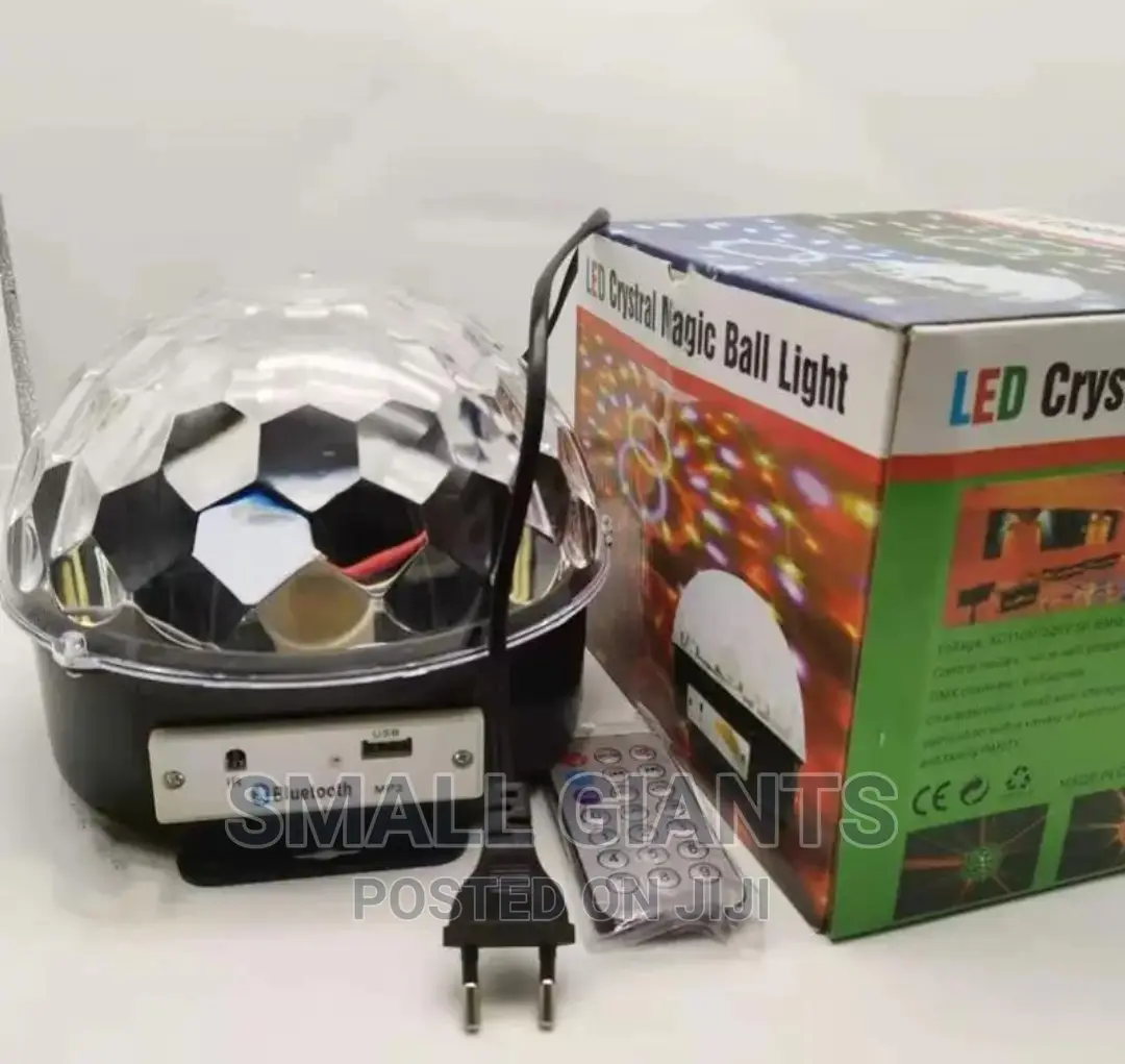 LED Crystal Magic Ball Light