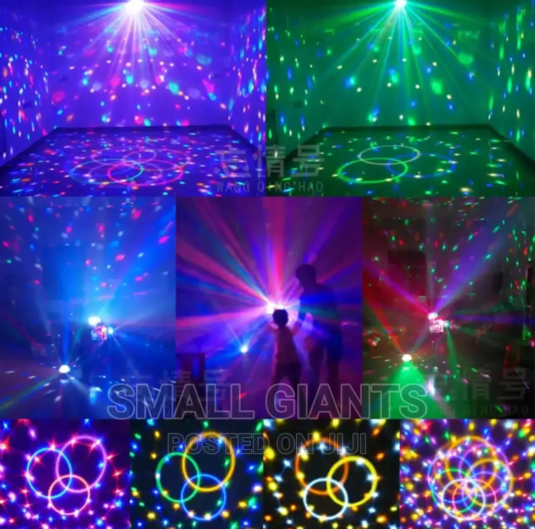 LED Crystal Magic Ball Light