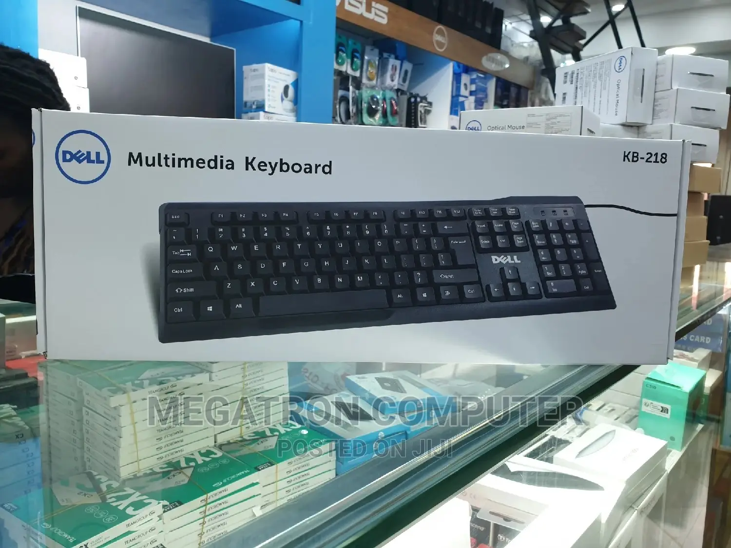 Dell USB Wired Keyboard Slim KB-218