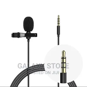 Lavalier Microphone Easy Clip on Microphone Lapel Microphone