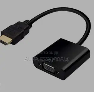 HDMI/ VGA Audio/ Video Adapter Black