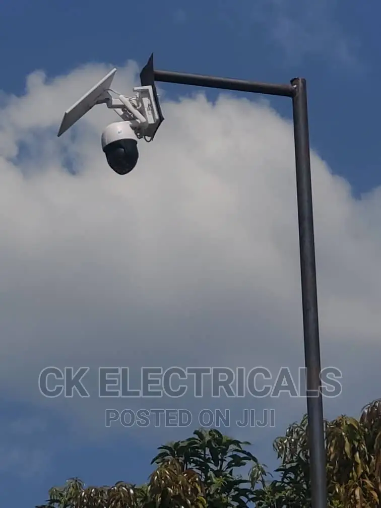 Solar Camera Installation Complete