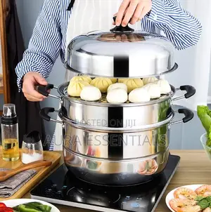 3 Layer Stainless Steel Food Steamer