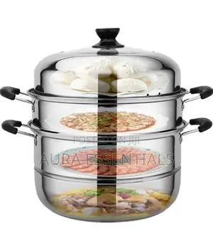 3 Layer Stainless Steel Food Steamer