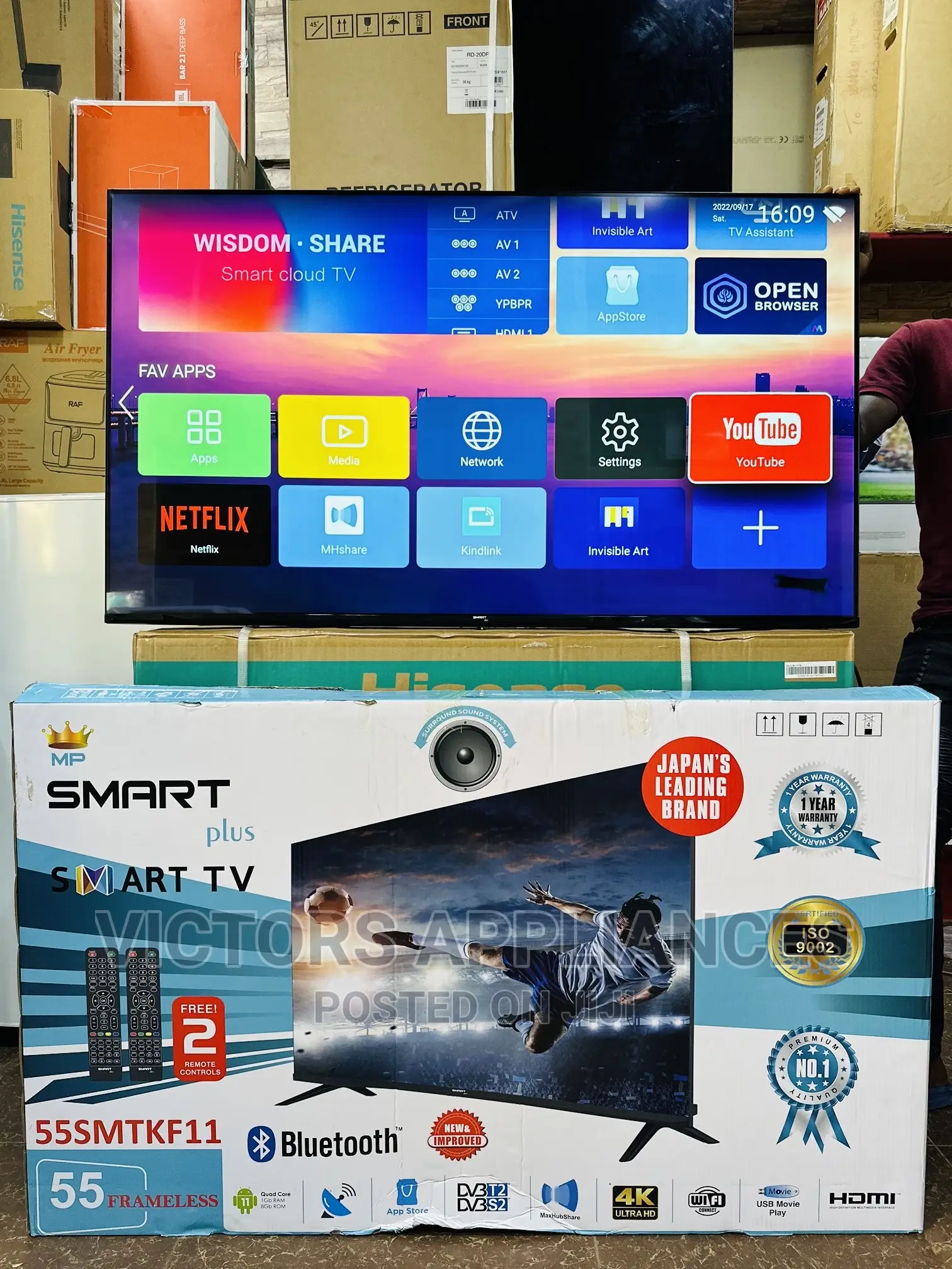 55inches SMARTPLUS Android Smart Tv