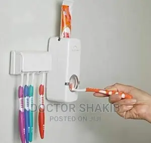Touch Me Wall Mount Toothpaste Dispenser