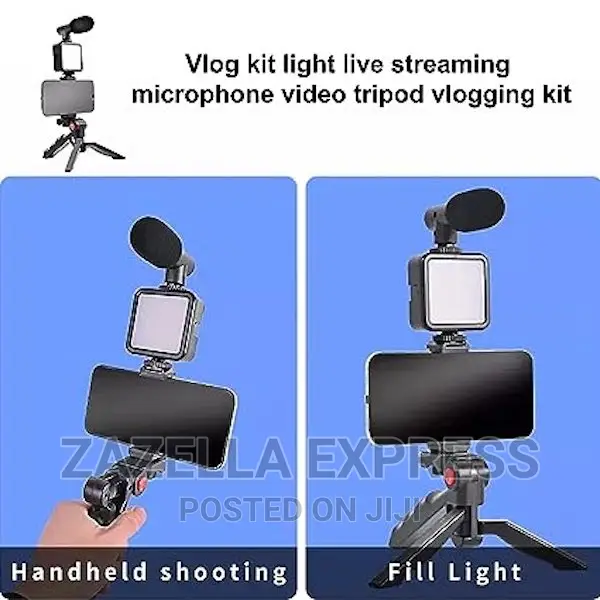 Vlogging Kit Vlogging Accessories Kit For Mobile Phone