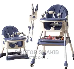 Adjustable 4 in 1 Toddler High Feeding Chair