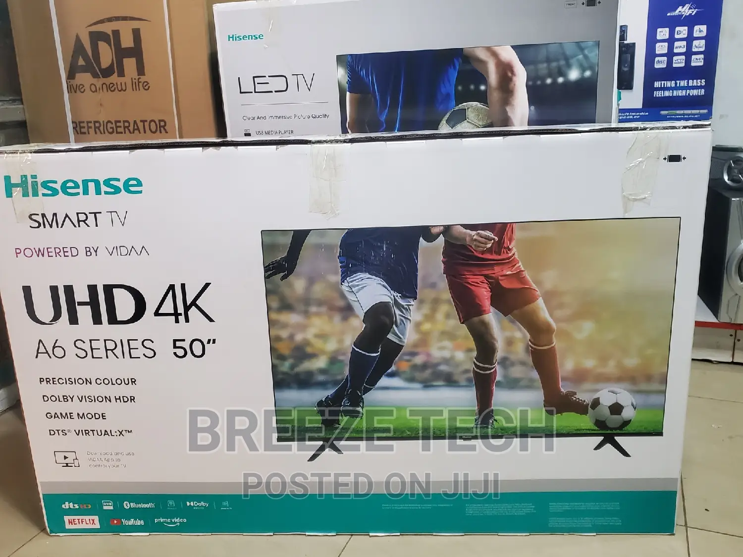 Smart Hisense 50" Inch