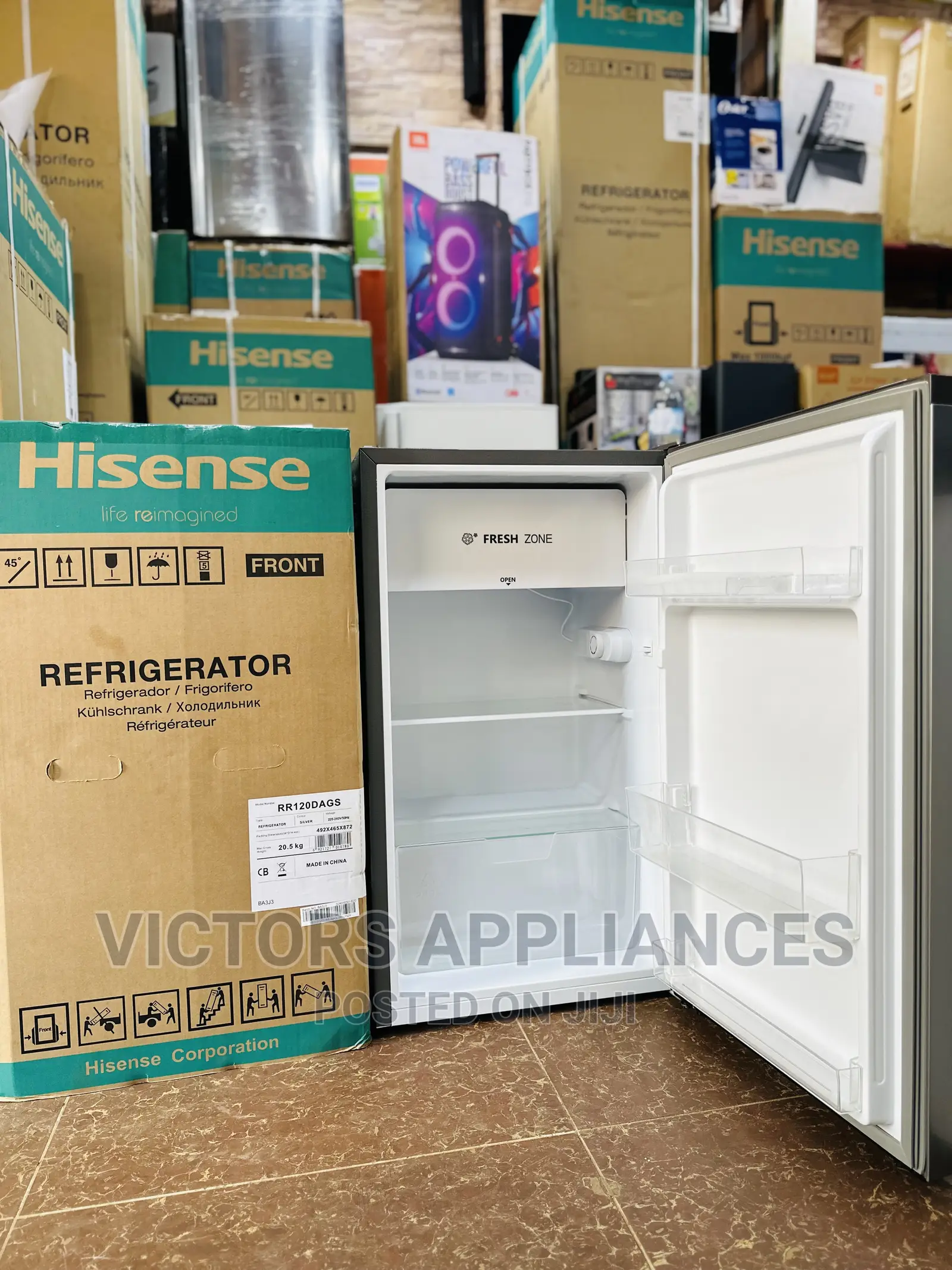 Hisense 120ltr Single Door Refrigerator