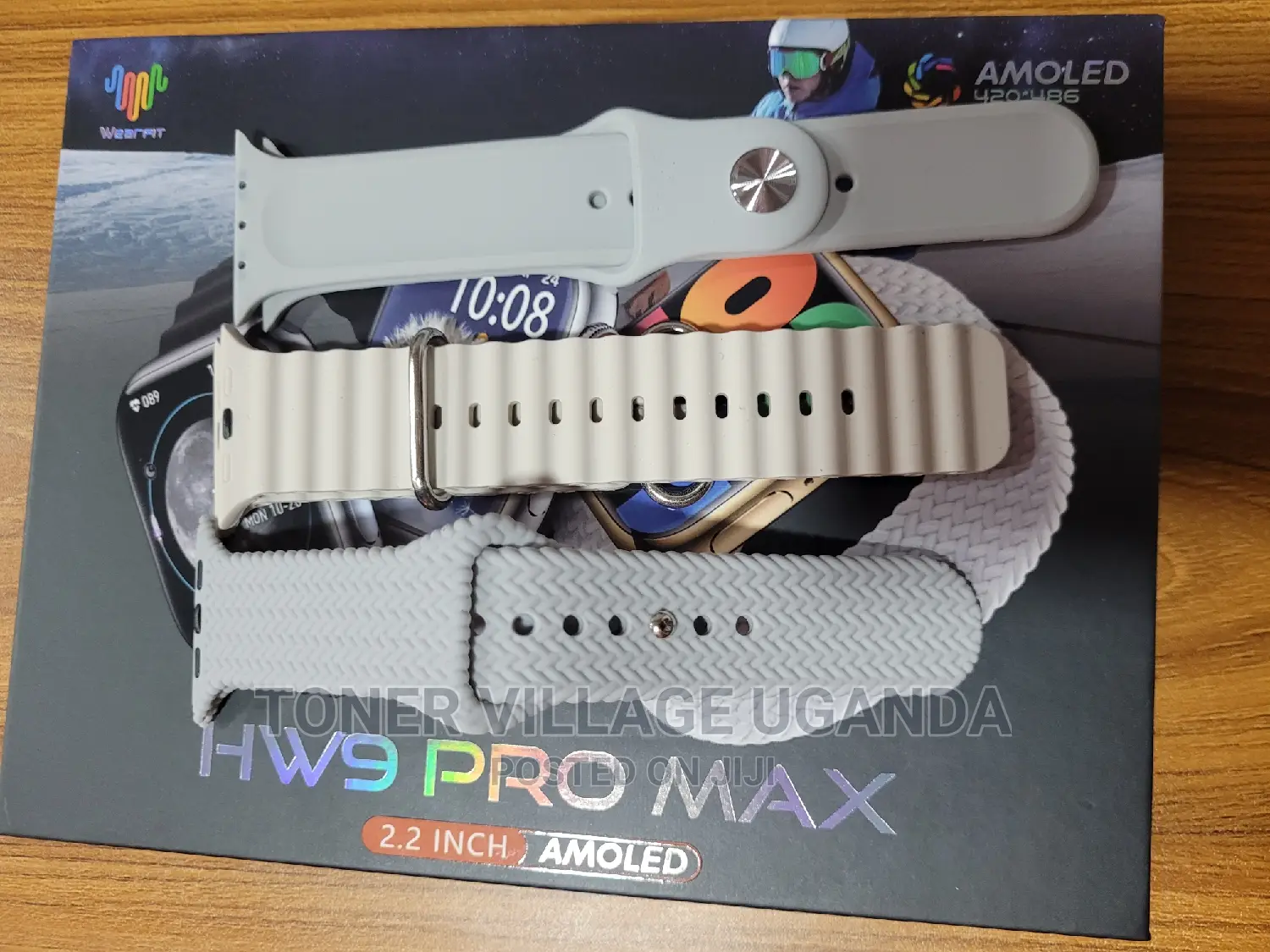 Hw9 Pro Max Amoled Display Smart Watch
