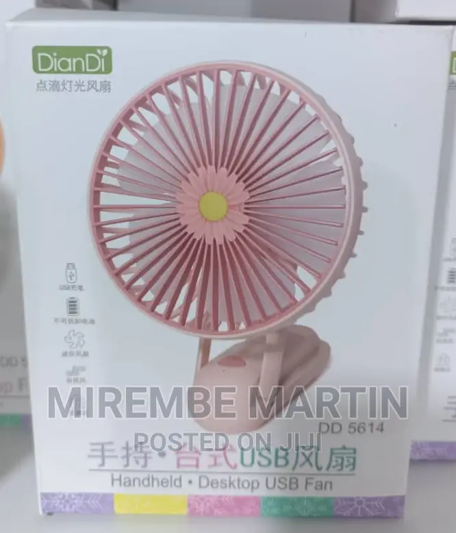 Rechargeable Clip Fan