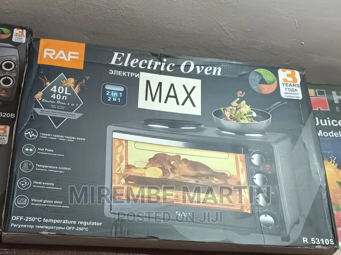 Raf Electric Oven With Hotplate