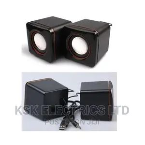 Multimedia High Quality Sound Speakers For Laptop/Pc-black