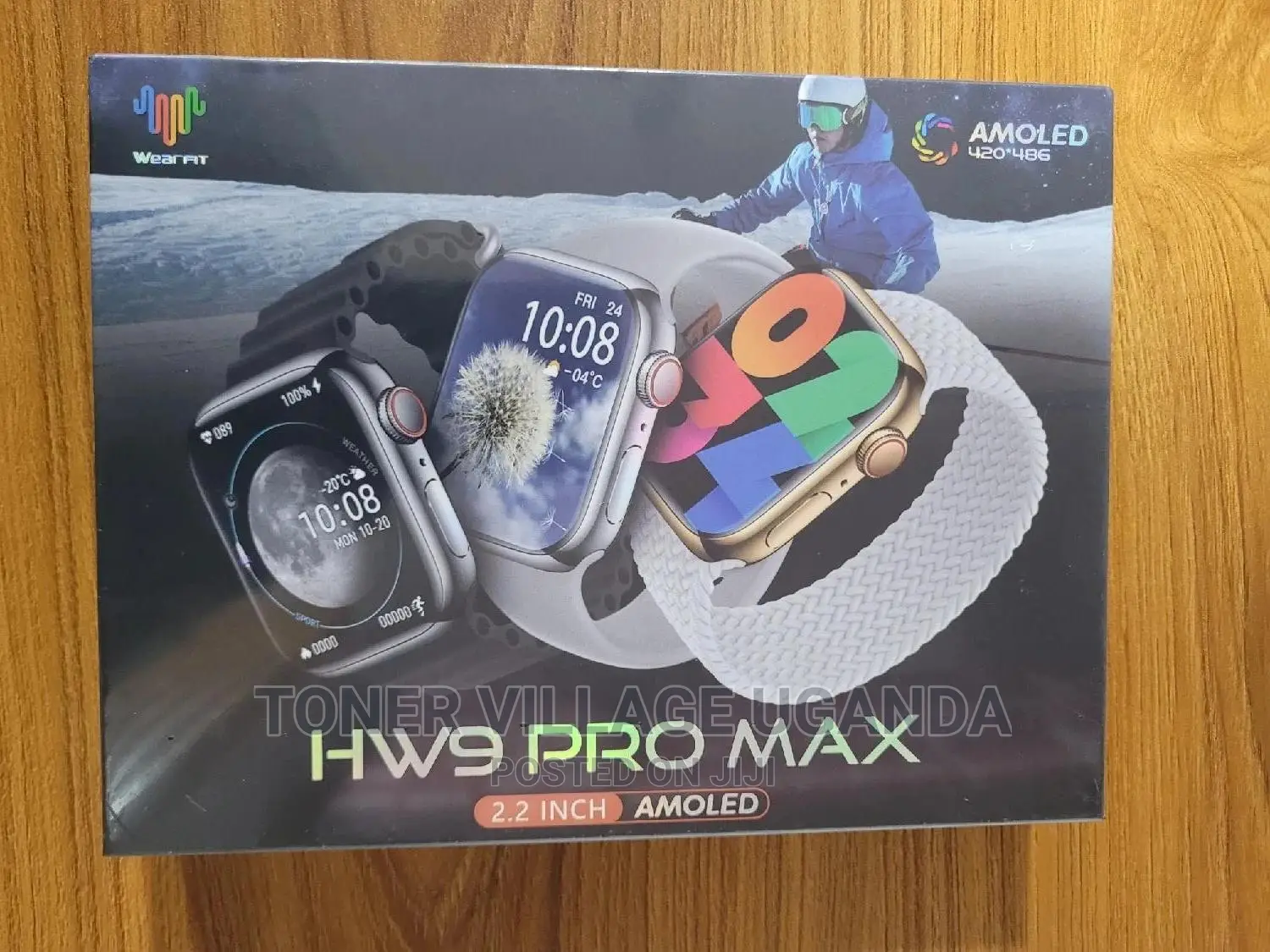 Hw9 Pro Max Amoled Display Smart Watch