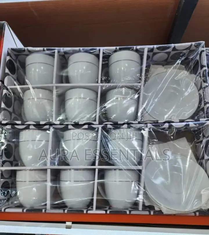 6pcs Cups and Saucers