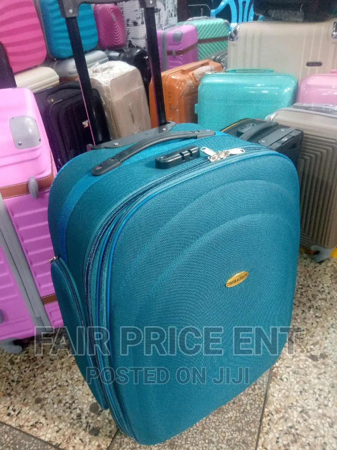Cloth Suitcase.Large.( Blue)