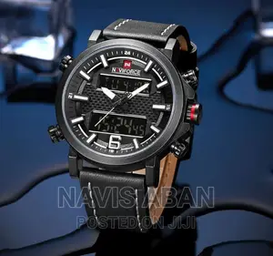 Naviforce Watch Black Strap