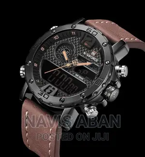 Naviforce Watch Brown Straps