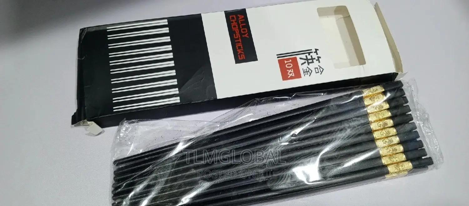 Black Alloy Chopsticks