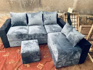 Mini Gray Black Sofa