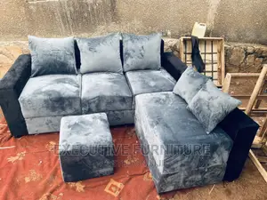 Mini Gray Black Sofa