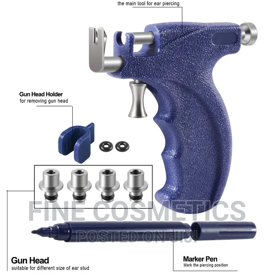 ORIGINAL Body Piercing Gun Brand NEW Pro Ear Piercing Pistol