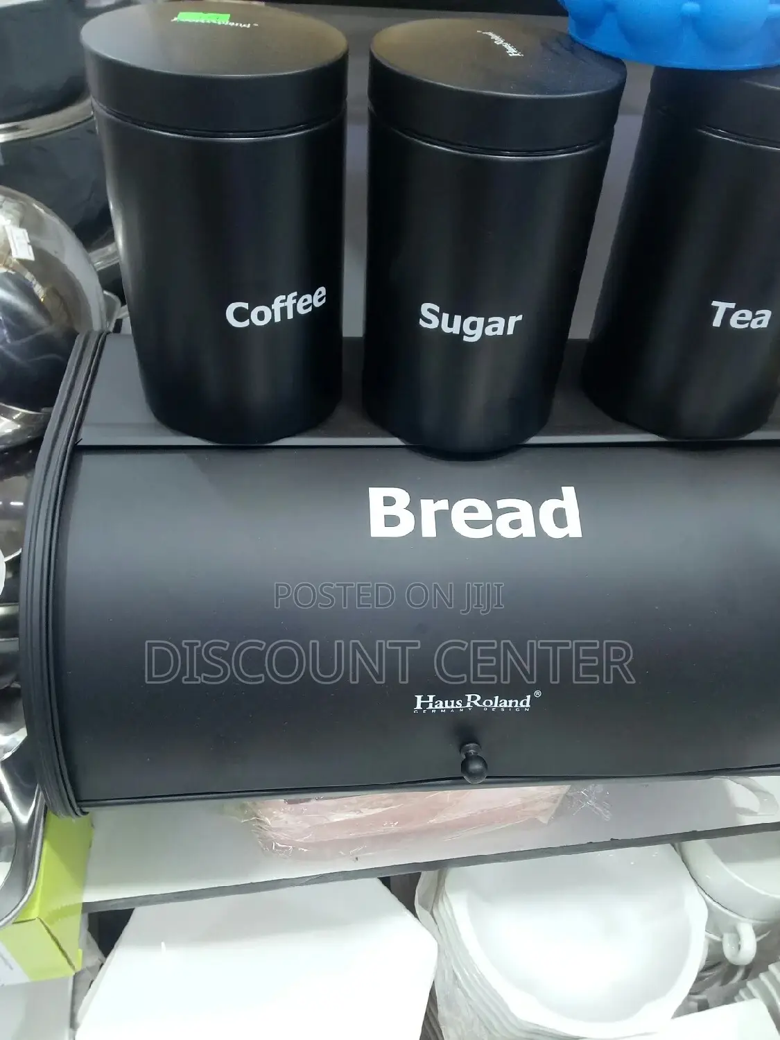 Sugar Bowl Set Plus Bread Bin