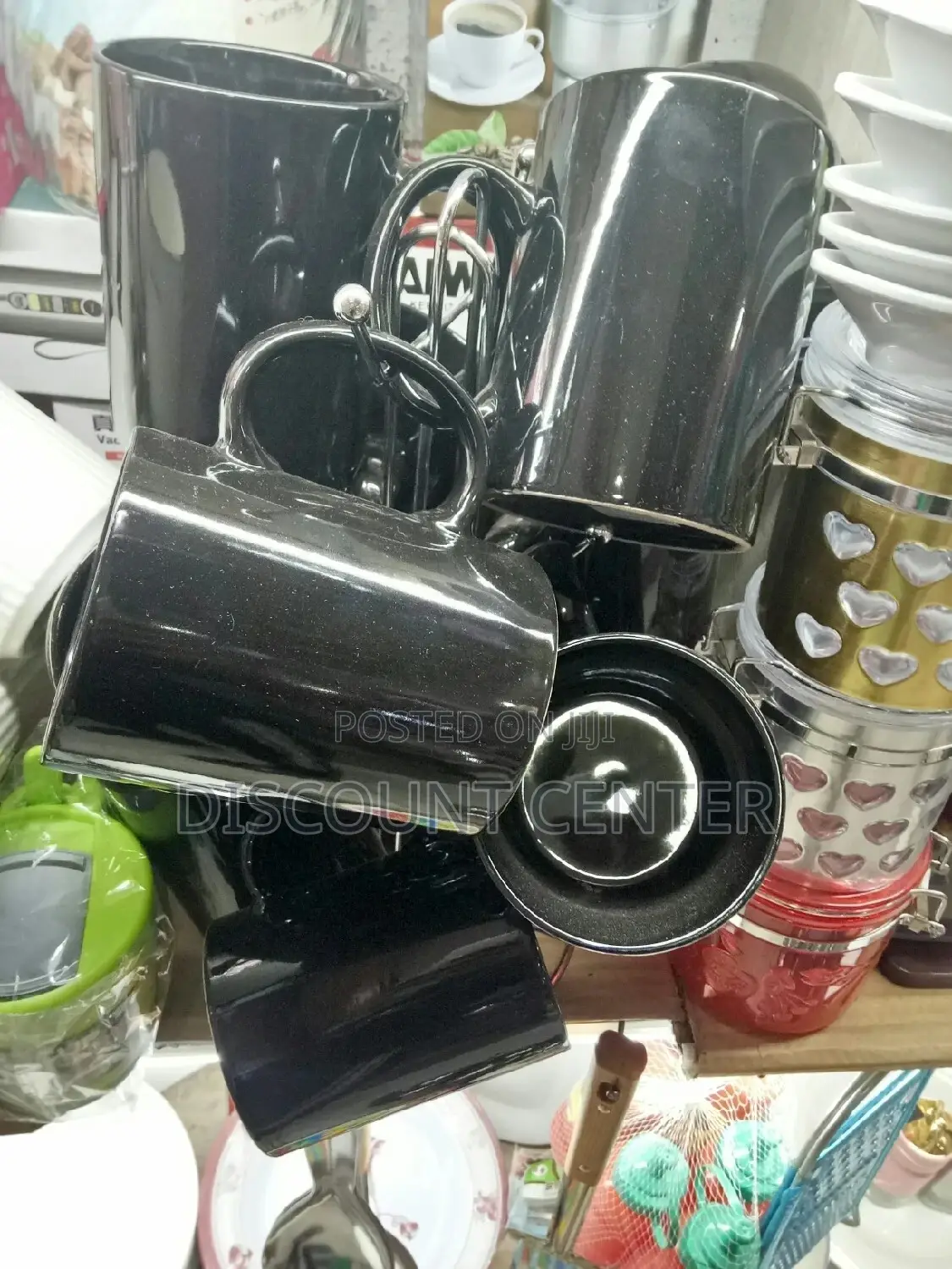 Cups Black Shinny