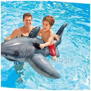 Intex Inflatable Shark Swimming Pool Floater Kids Adult