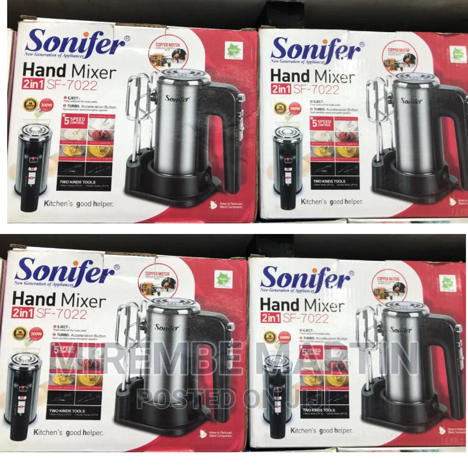 Electric Sonifer Hand Mixer