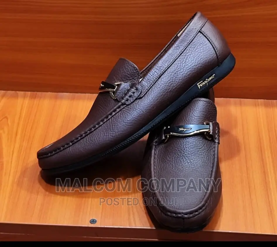 Men Brown Moccasin Shoes 39-47