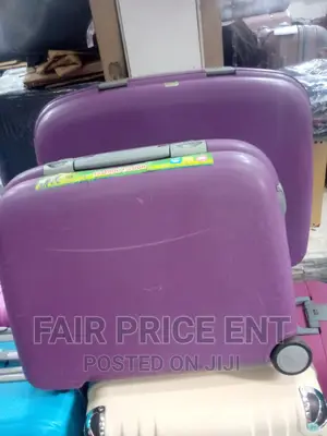 Honeymoon Plastic Suitcases.Big.( Purple)