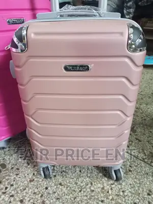 Classy Vip Plastic Suitcases.Large.( Brown)