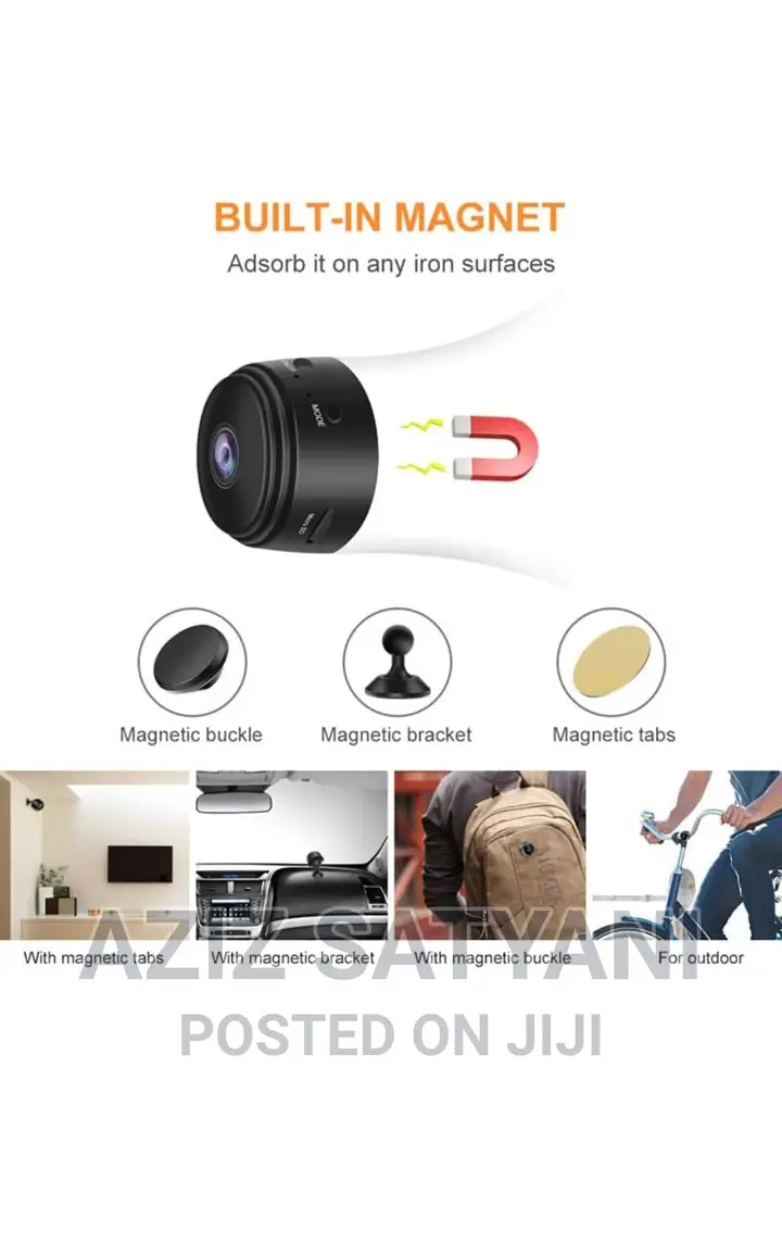 Spy A9 Mini Camera Wifi 1080P HD IP Camera Home