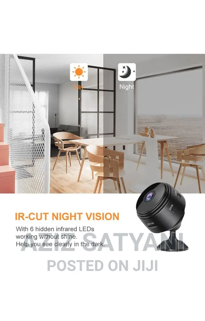 Spy A9 Mini Camera Wifi 1080P HD IP Camera Home