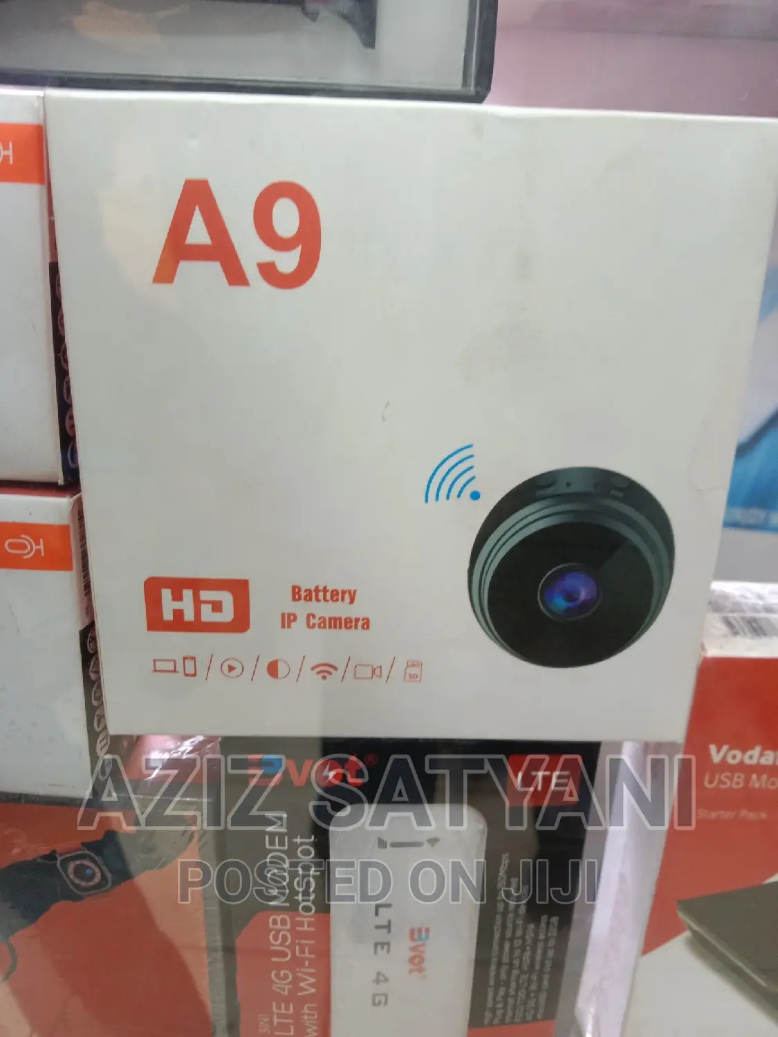 Spy A9 Mini Camera Wifi 1080P HD IP Camera Home