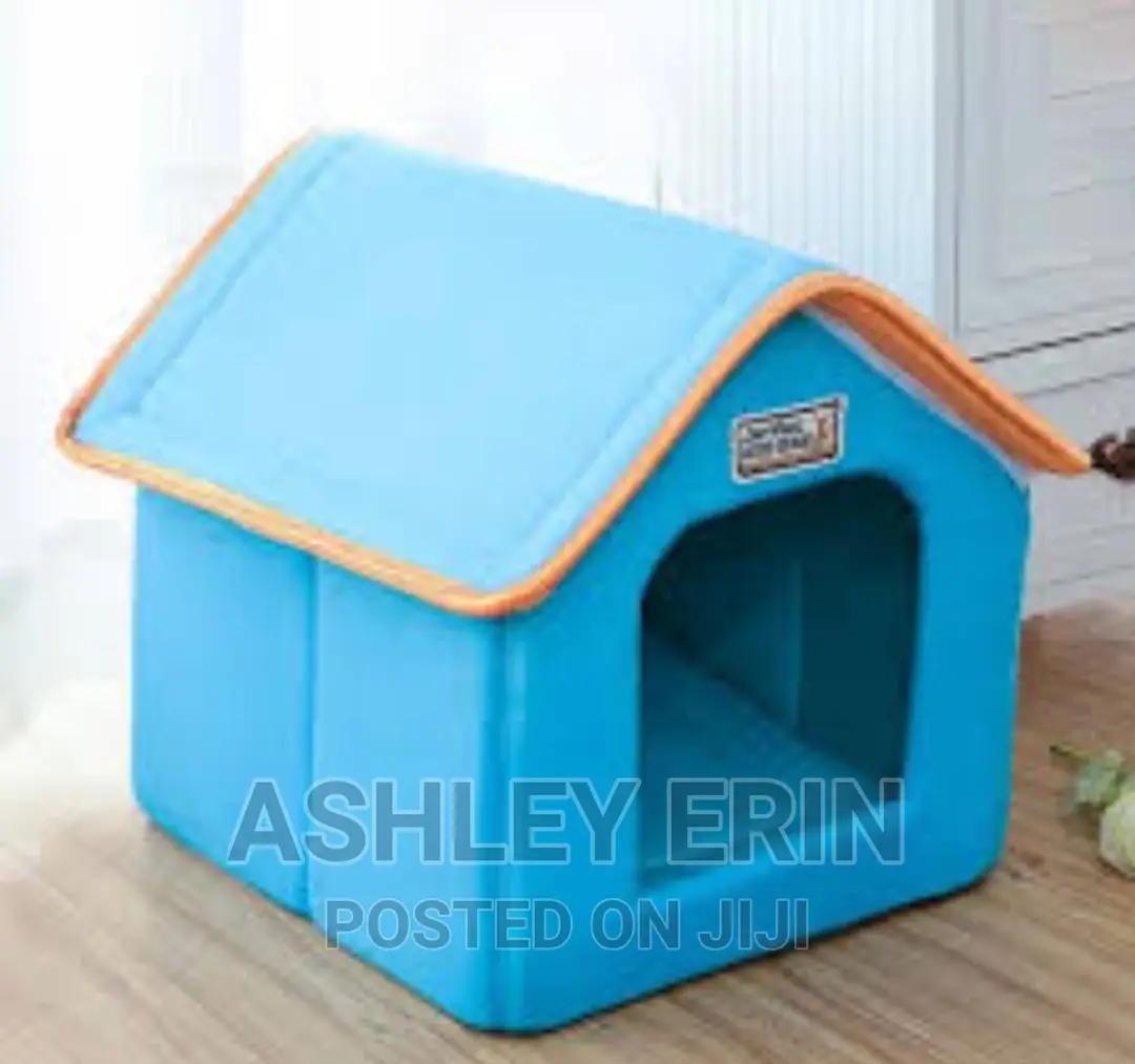 Foldable Pet House With Asoft Mat