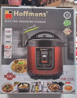 Hoffman Electric Pressure Cooker 6.5L