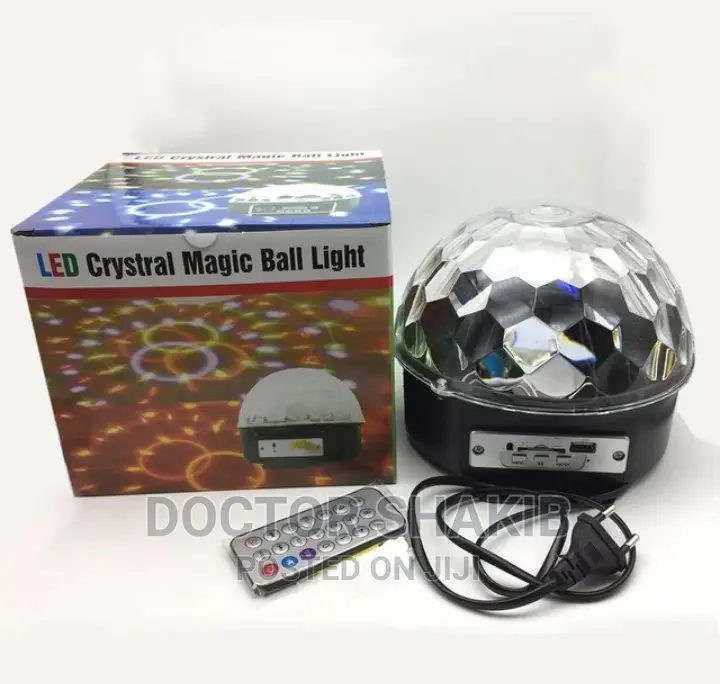 Bluetooth Led Crystal Magic Ball Light