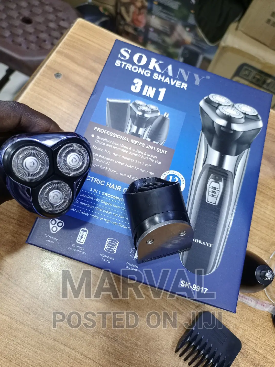 3 in 1rechargable Strong Shaver