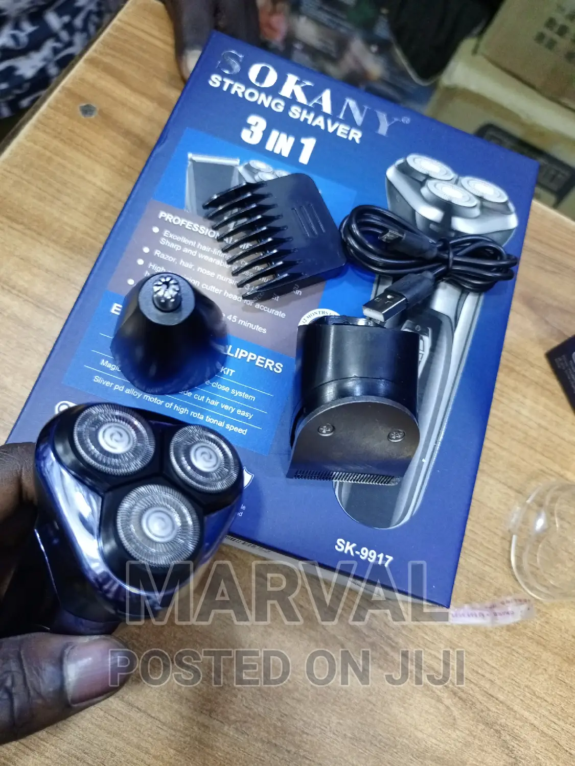 3 in 1rechargable Strong Shaver