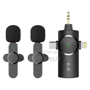 3 in 1 Noise Reduction
Lavalier Mini Wireless Microphone