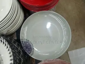 Melamine Gray Heavy Plate
