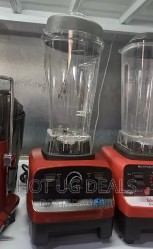 2L ADH Heavy Duty Commercial Blender ACB -767 - Black/ Red
