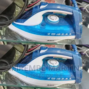 Blue and White Avinas Flat Iron