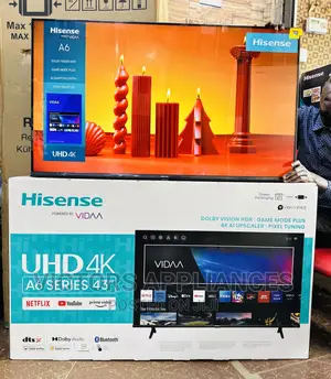 Hisense 43” Uhd Tv