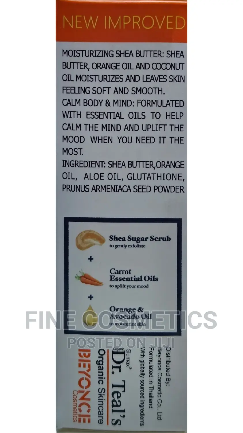 Dr Teals New Improved Glutathione Carrot Whitening Soda Soap
